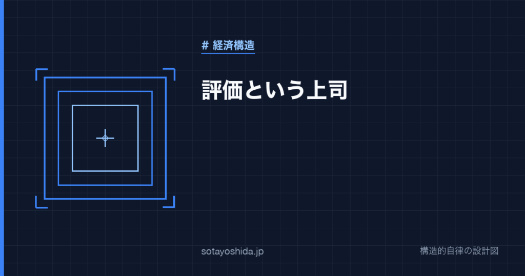 評価という上司