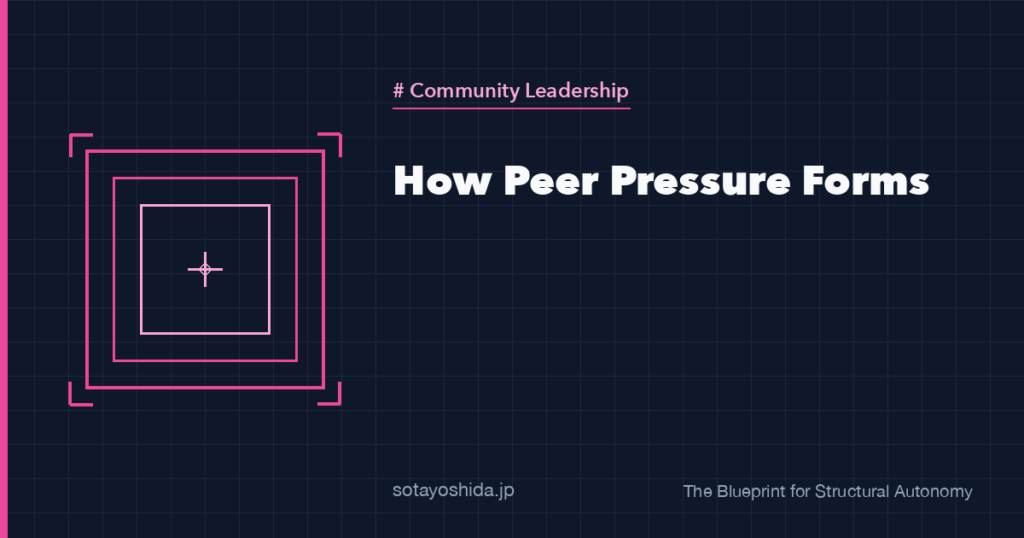 How Peer Pressure Forms