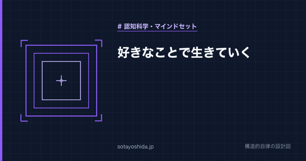 好きなことで生きていく